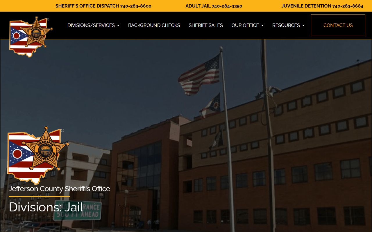 Jefferson County Jail administration and recent arrests details