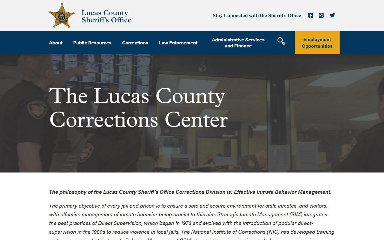Lucas County Corrections Center recent arrests and bookings