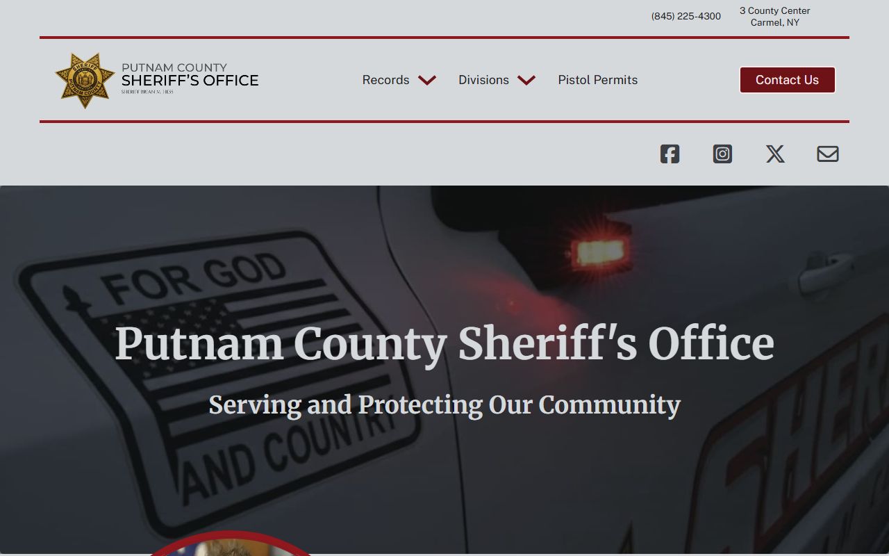 Putnam County Sheriff website for recent arrests and jail roster